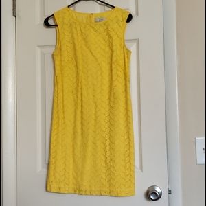 Loft yellow Dress